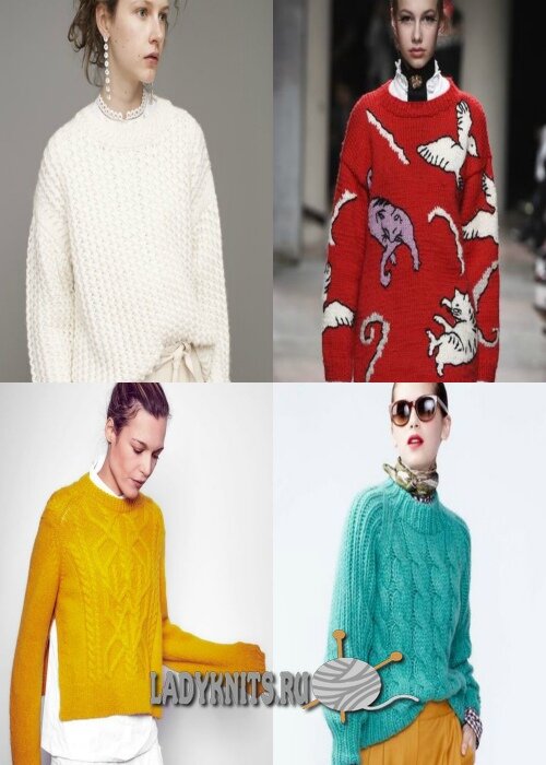 Вязаный свитер, джемпер, пуловер – модные тенденции сезона осень-зима 2016 - 2017